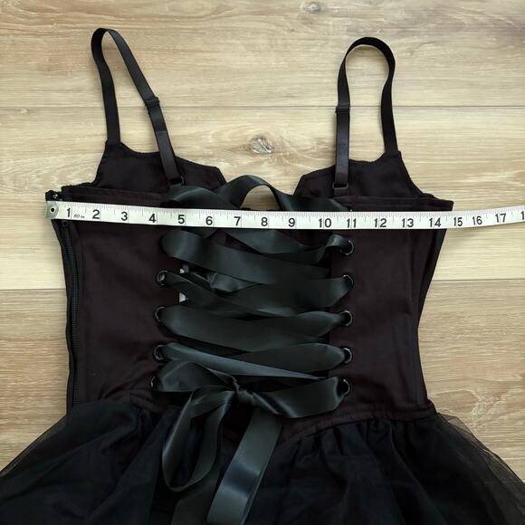 Dolls Kill Widow Fleeting Optimism Mini Dress XS - Picture 5 of 8